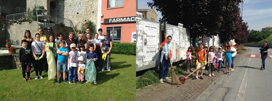 Giornata ecologica a Cossano Belbo.