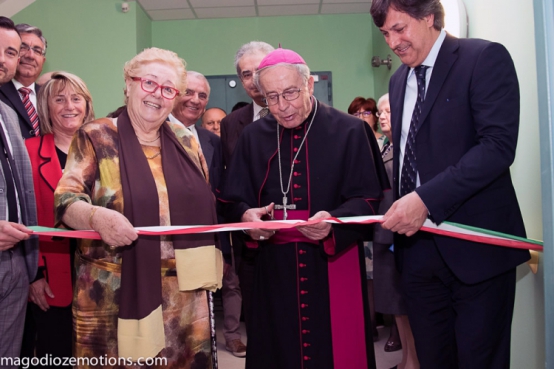 L'inaugurazione della Casa di Riposo Ravone di Santo Stefano Belbo.