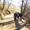 Una foto di fine lavori relativi alla frana su strada Piacentini