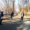 Una foto di fine lavori relativi alla frana su strada Piacentini