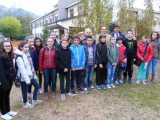 Alcuni ragazzi delle scuole di Santo Stefano Belbo.