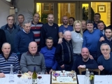 Cena di fine anno della Protezione civile di Santo Stefano Belbo.