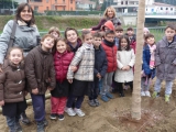 I ragazzi delle scuole di Santo Stefano Belbo.