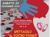 Serata contro la violenza sulle donne a Santo Stefano Belbo.