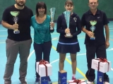 Una foto al termine del torneo di tennis a Cossano Belbo